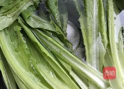 凉拌油麦菜的做法图解3
