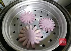 紫薯花馒头的做法图解15