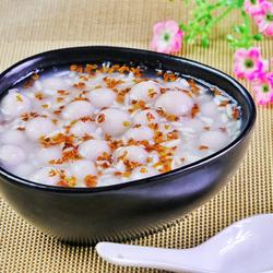 糖桂花酒酿丸子