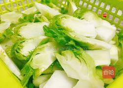 芥菜头超腊肉的做法图解2