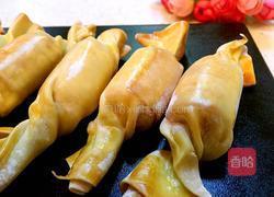 馄饨皮烤香肠的做法图解7