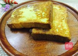 蛋液煎吐司的做法图解1