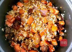 腊肠蒸饭的做法图解6