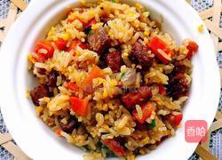 腊肠蒸饭的做法图解10