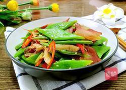 腊肉炒芸豆的做法图解11