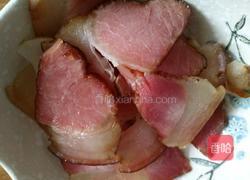 腊肉炒芸豆的做法图解2
