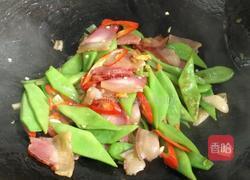腊肉炒芸豆的做法图解7