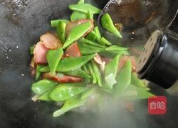 腊肉炒芸豆的做法图解8