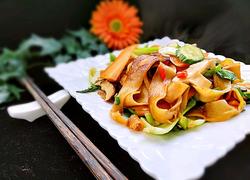 素炒面片