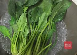 香菇菠菜的做法图解3