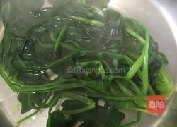 香菇菠菜的做法图解4