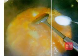 番茄鸡蛋疙瘩汤的做法图解6