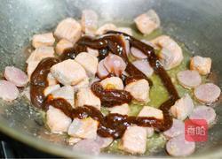 黑椒三文鱼意大利面的做法图解12