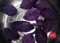 紫薯奶酪的做法图解1