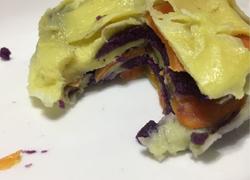 紫薯胡萝卜松糕