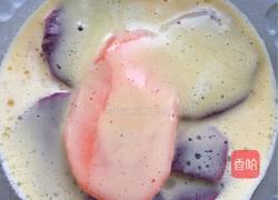 紫薯胡萝卜松糕的做法图解6