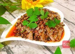 菠菜拌肝尖的做法图解1