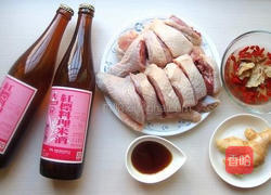 麻油雞麵線的做法图解3