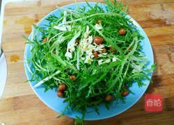 凉拌苦菊内脂豆腐的做法图解3