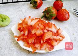 草莓奶酪派的做法图解3