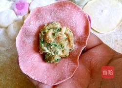 彩色水饺(猪肉蒜苗馅)的做法图解8