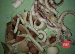 家常炒鱿鱼的做法图解4