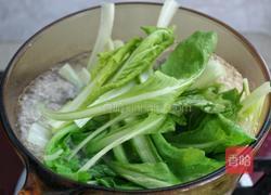 小白菜丸子汤的做法图解10