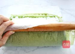 抹茶奶油蛋糕卷的做法图解18