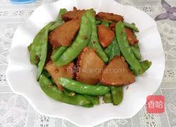 自制卤肉炒荷兰豆的做法图解8