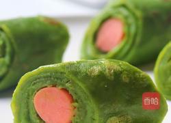 菠菜火腿肠卷饼的做法图解12