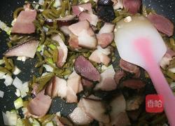 酸豆角腊肉焖饭的做法图解8