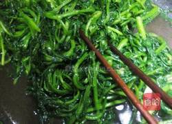 凉拌西洋菜的做法图解3