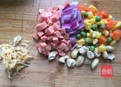 五彩芝士焗饭的做法图解2