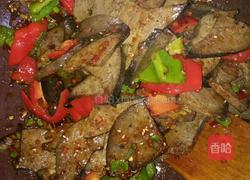 家常炒猪肝的做法图解6