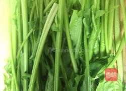 凉拌菠菜的做法图解3