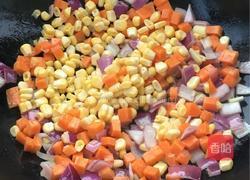 茄汁芝士炒年糕的做法图解4