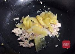 咸菜炒肉片的做法图解12