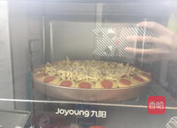 花朵玉米披萨的做法图解12