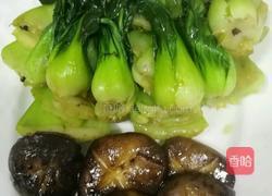 蚝油香菇青菜的做法图解7