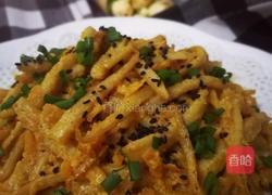 咸蛋黄藕丝的做法图解11