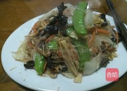 素斋炒粉丝的做法图解3