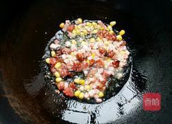 腊肠蛋炒饭的做法图解3