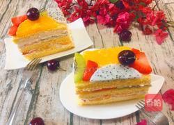 水果奶油蛋糕的做法图解1