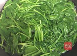 香酱菠菜的做法图解2