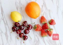 车厘子草莓水果茶的做法图解1