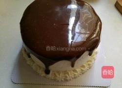 巧克力淋面水果蛋糕的做法图解7