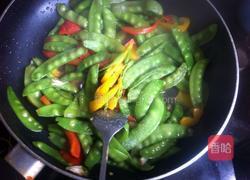 彩椒荷兰豆的做法图解6