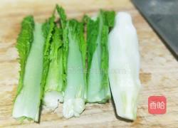 农家腊肉炒棒菜的做法图解5