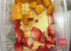 草莓芒果双拼盒子蛋糕的做法图解20