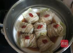 白菜包肉的做法图解8
